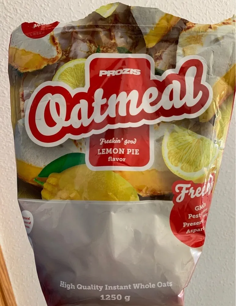Oatmeal Tarta de limón
