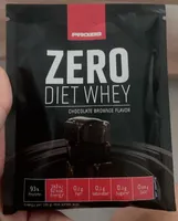 Zero diet whey chocolate brownie
