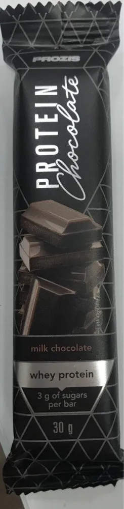 Protein milk chocolate