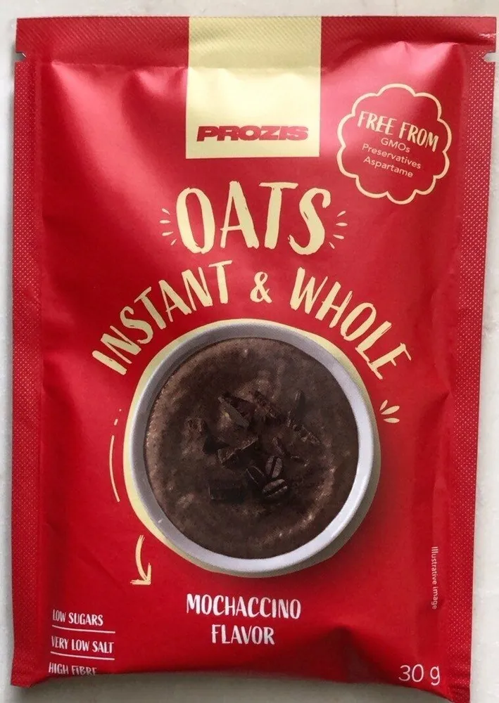 oats istant & whole mochaccino flavor