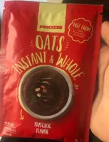 Harina de avena sabor a nutella