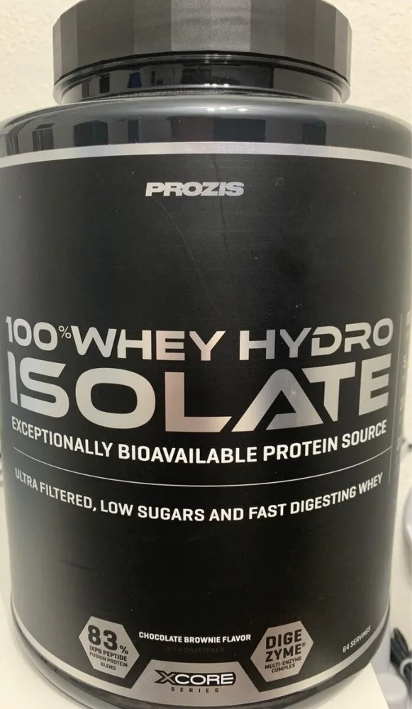 100% Whey Hydro Isolate Chocolate Brownie