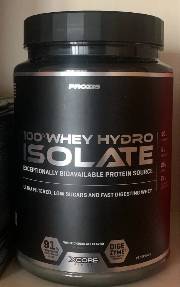 100% Whey Hydro Isolate White Chocolate
