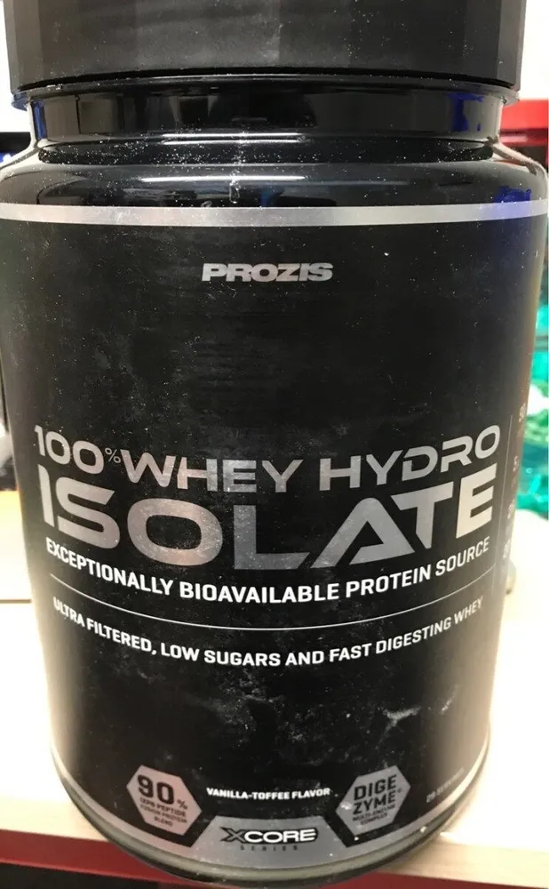 100% whey hydro isolate