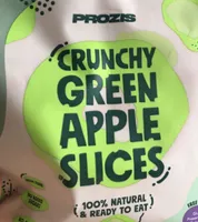 Crunchy green apple slices