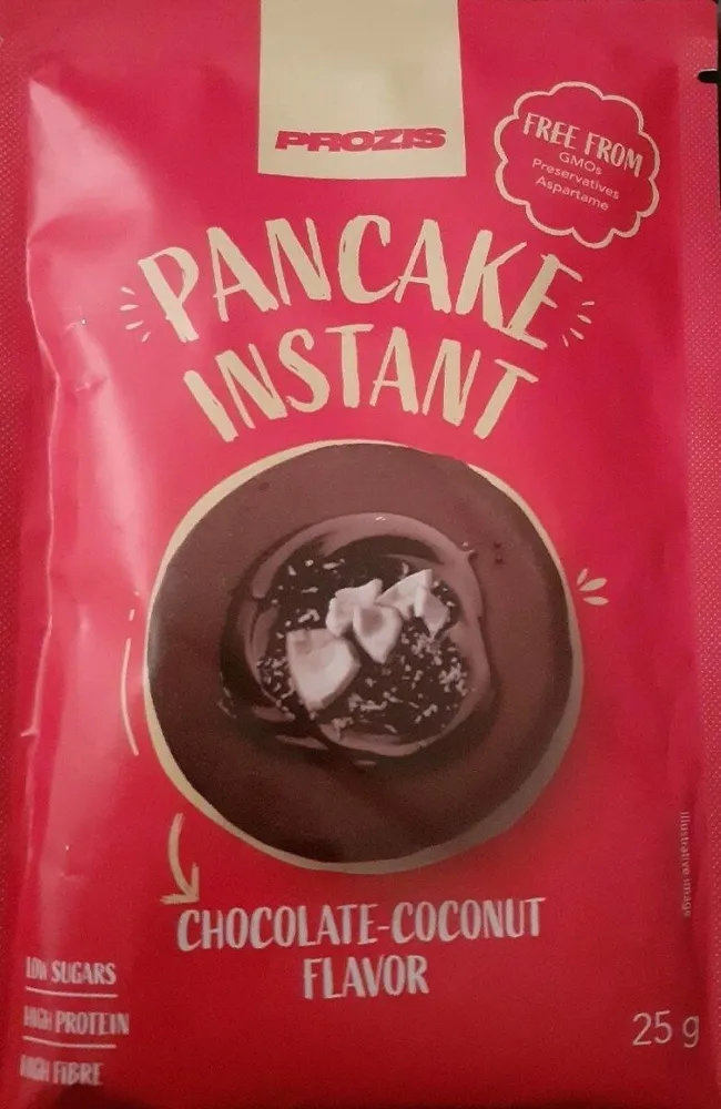 Pancake chocolate-coconut