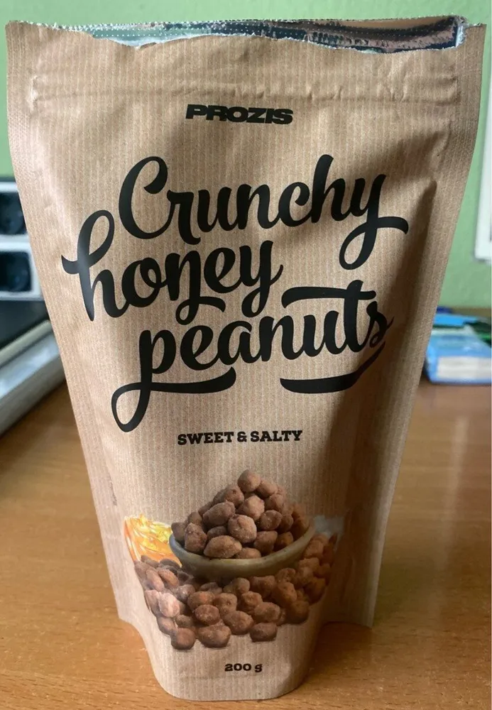 Crunchy Honey Peanuts