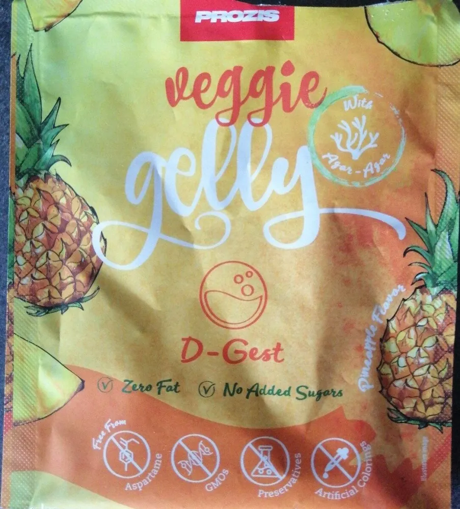 Veggie gelly D-gest ananas