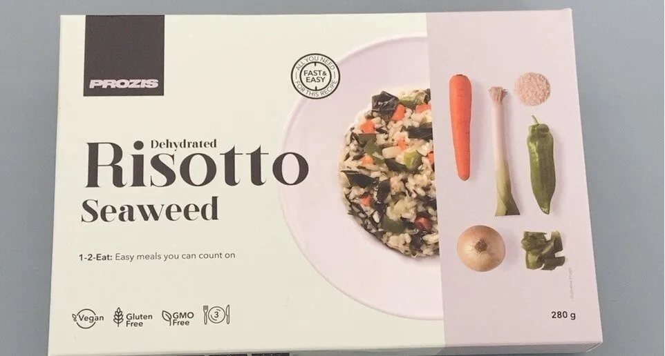 Risotto seaweed