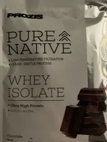 Pure Native Whey Isolate Chocolate