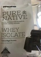 Pure native whey isolate chocolat