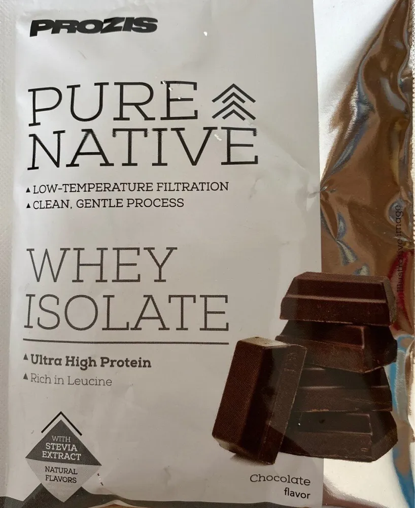 Pure native whey isolate