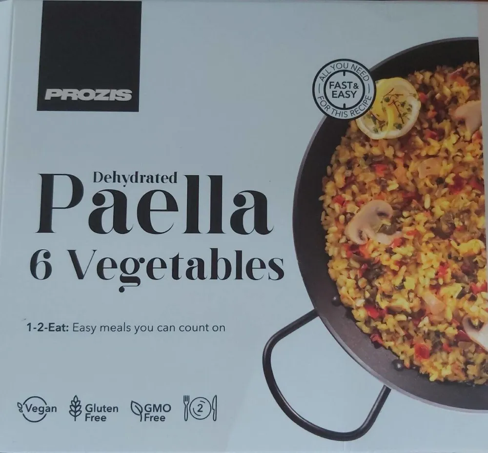 Paella 6 vegetable