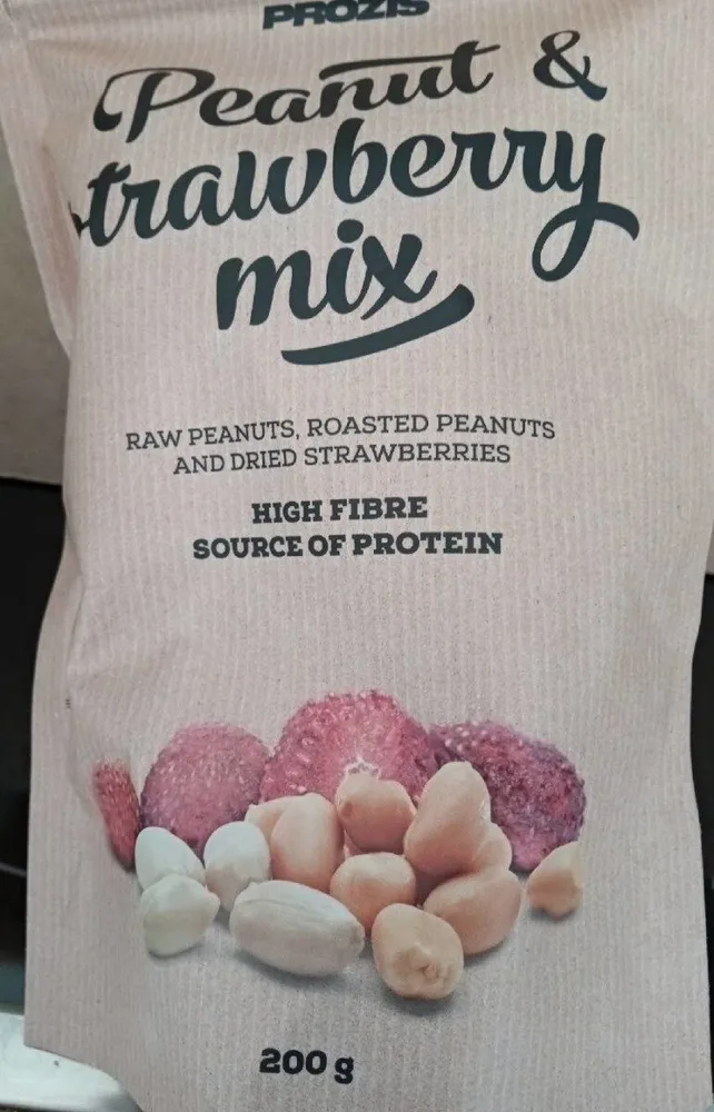 Peanut & strawberry mix