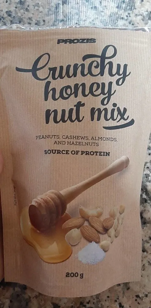 Crunchy honey nut mix
