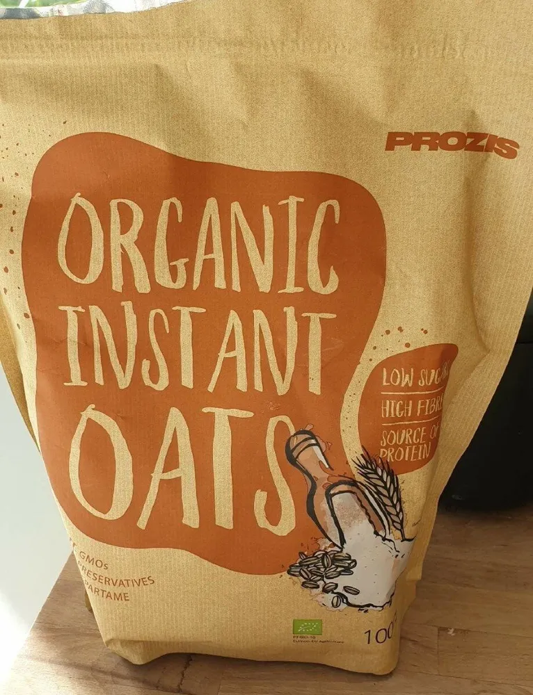Organic instant oats Banana