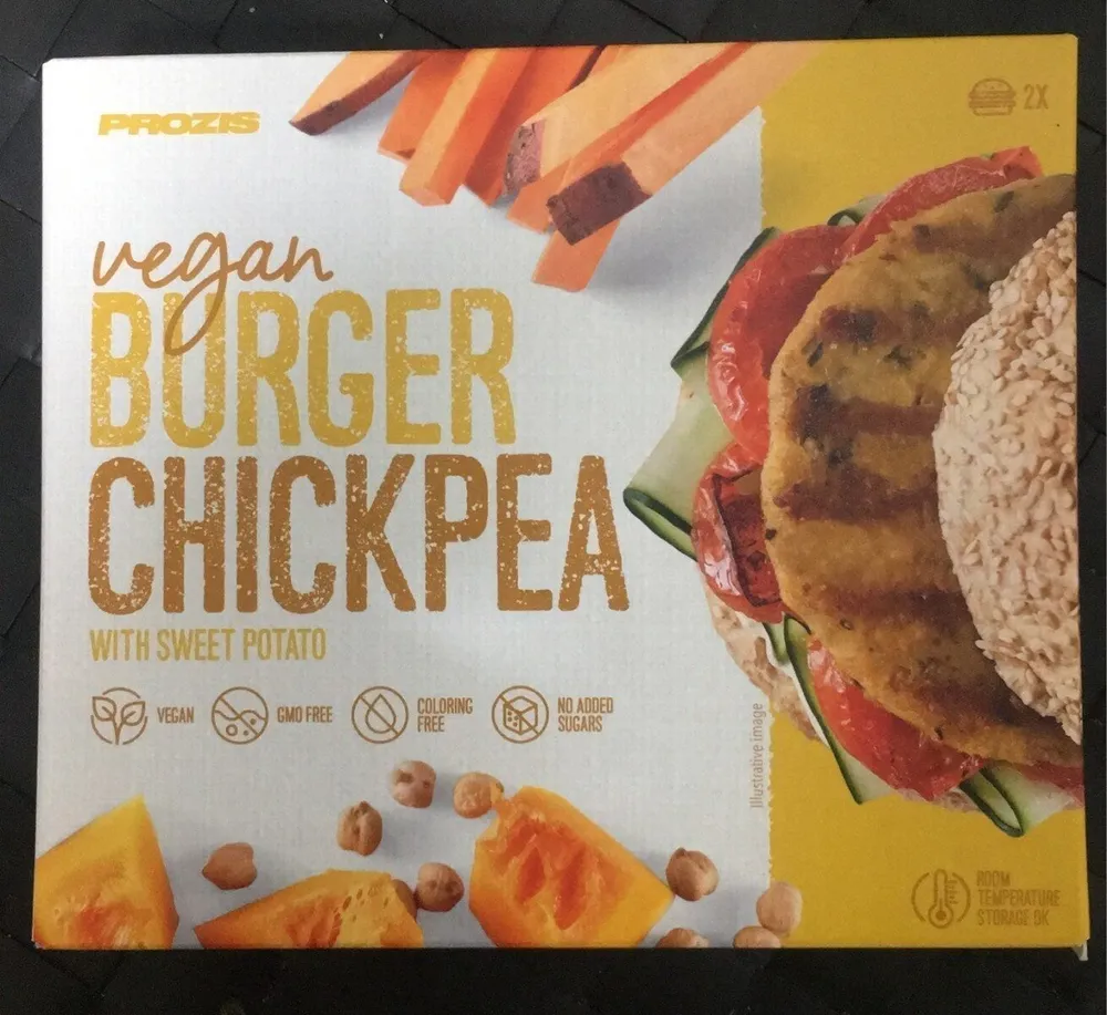 Vegan Burger Chickpea