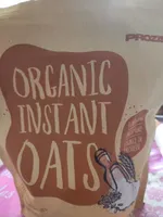 Organic instant oats