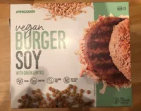 Vegan burger soy