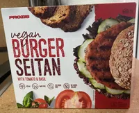Burger Seitan with tomato & basil