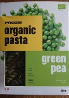 Organic pasta green pea