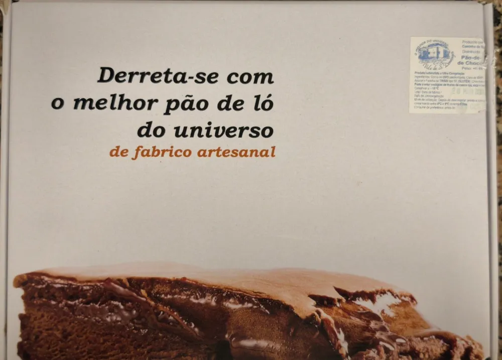 Pão-de-Ló de Chocolate Vale de S. Domingos