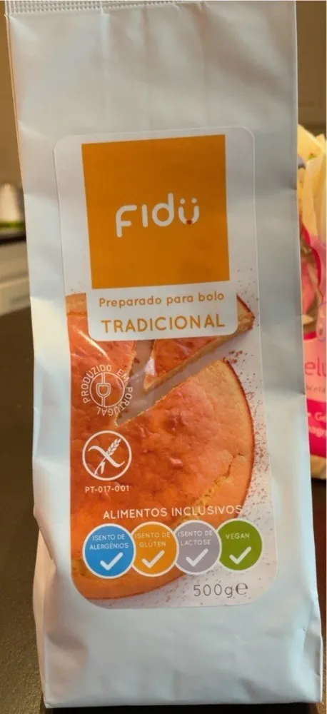 Preparado bolo tradicional