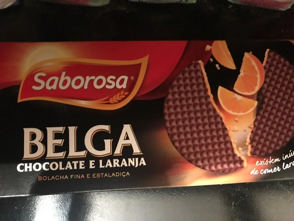 Belga chocolate e laranja
