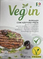 Hamburguer Azeit Preta Vegin