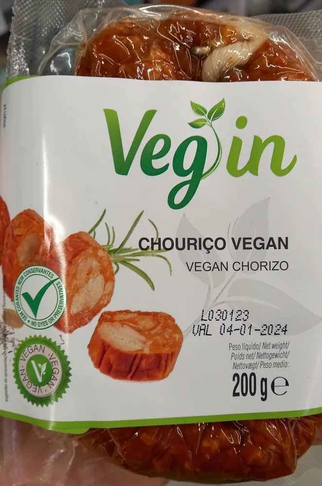 Chouriço Vegan