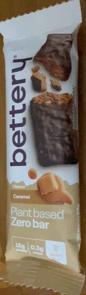Plant based Zero bar Caramel Flavour