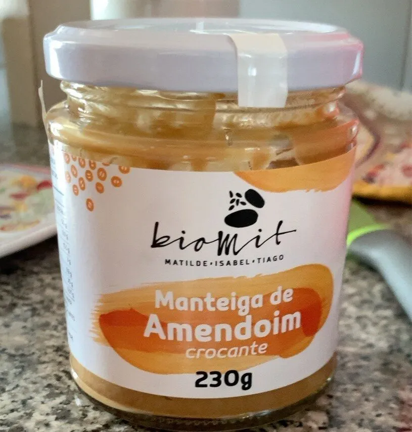 Manteiga de Amendoim crocante