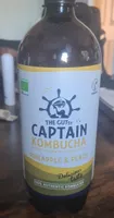 Pineapple and Peach Konbucha