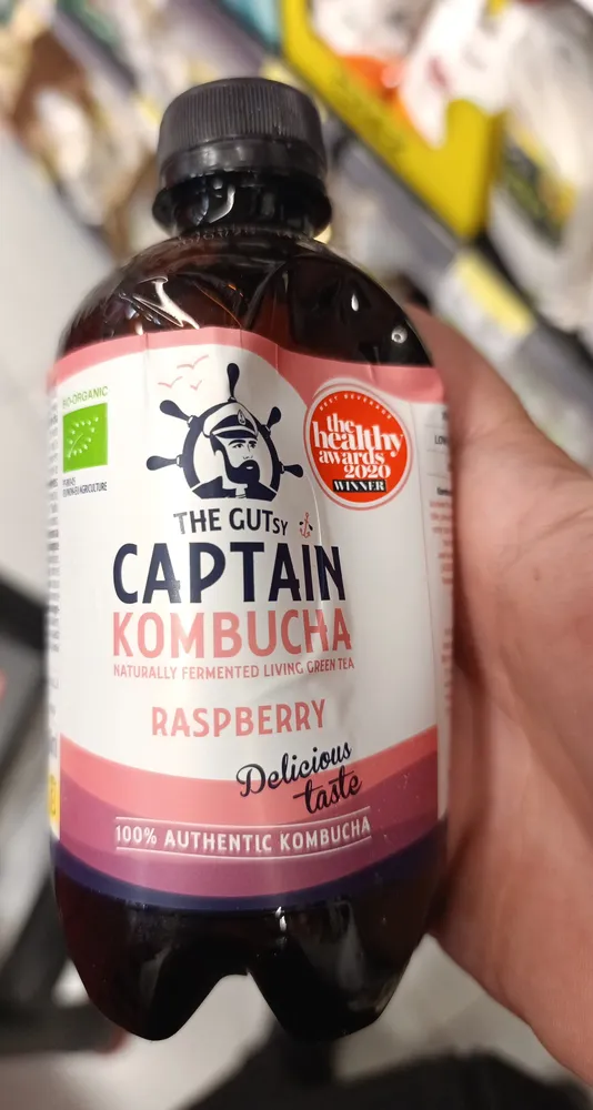 Captain Kombucha Raspberry