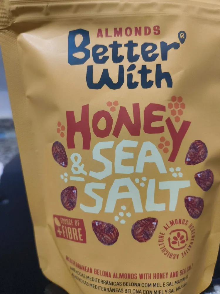 Almonds with Honey & Sea Salt