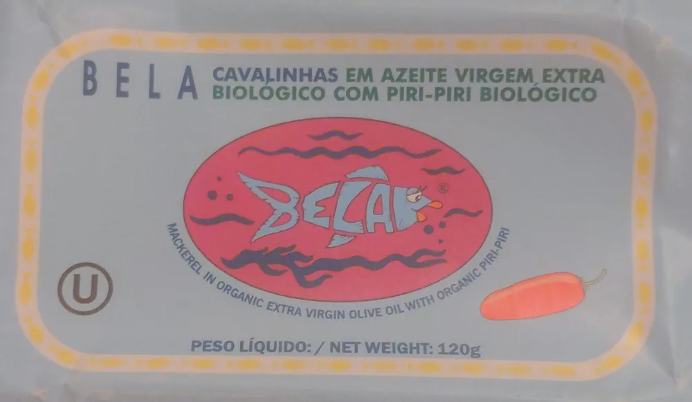 Cavalinhas em Azeite Virgem Extra Biológico com Piri-Piri Biológico