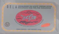 Cavalinhas em Azeite Virgem Extra Biológico com Piri-Piri Biológico
