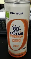 Captain Kumbucha zero ginger lemon
