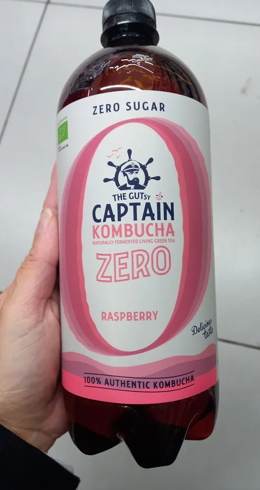 Cha Ferm Framb zero Kombucha