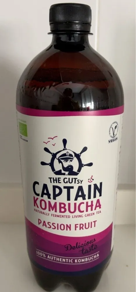 Captain kombucha passion fruit
