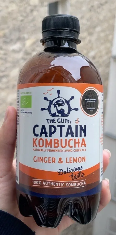 Captain kombucha Ginger &Lemon