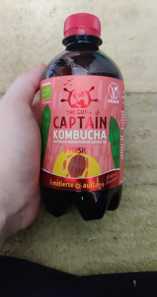 Captain Kombucha Pfirsich