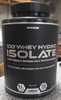 100% whey hydro isolate