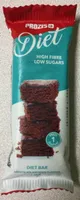 Prozis Diet,Schokolade, Chocolat-Brownie, 35g