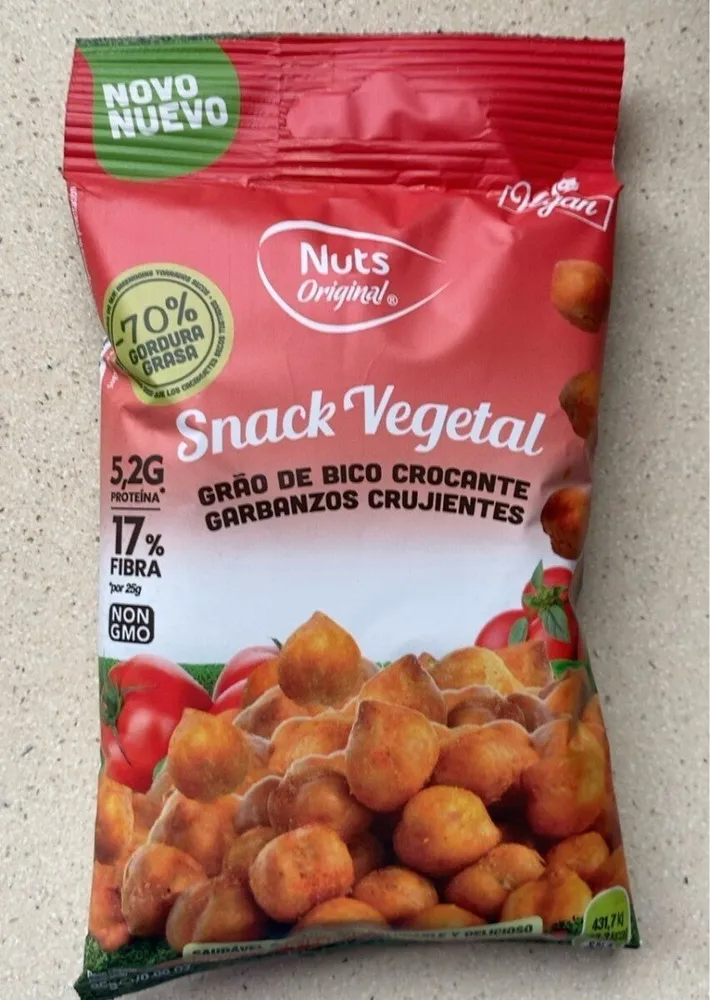 Snack vegetal
