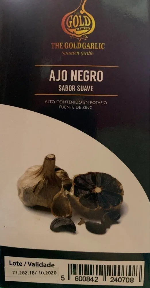 Ajo negro sabor suave