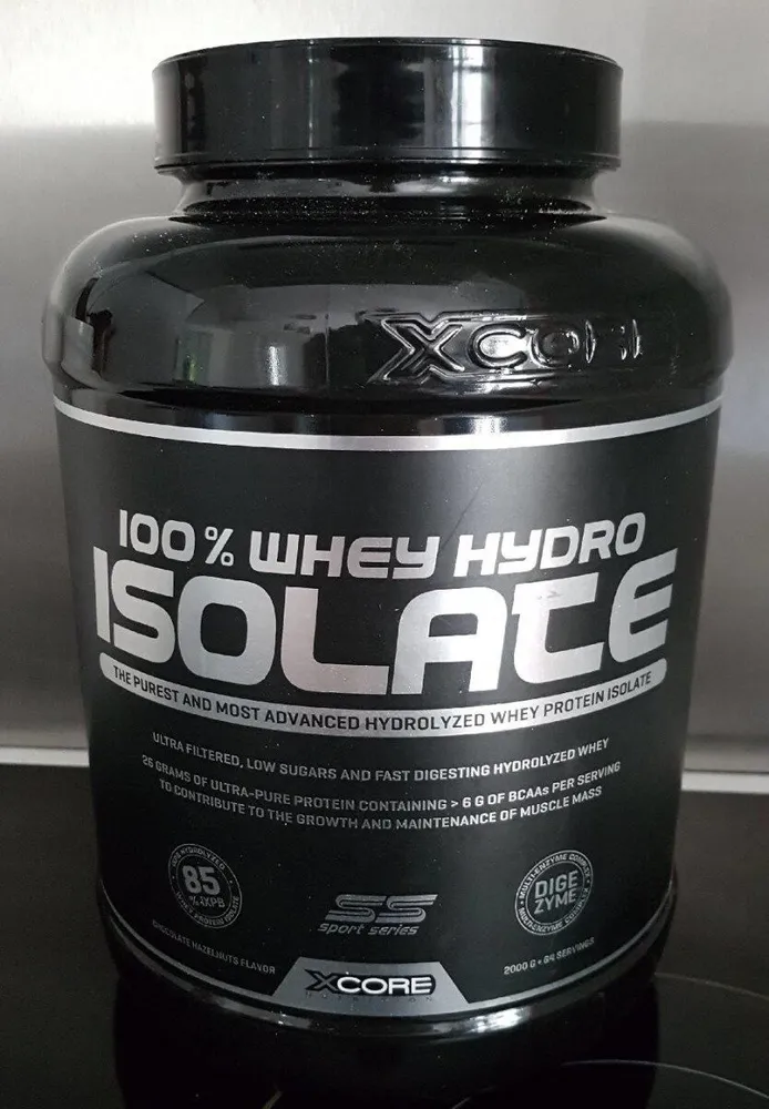 100% Whey hydro isolate