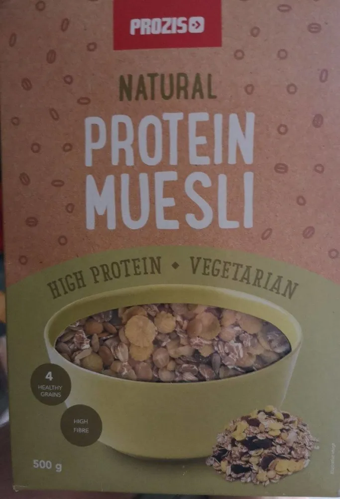 Natural protein muesli