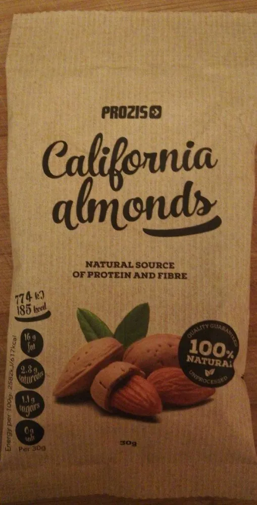 Califórnia almonds