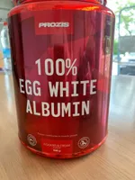 100% egg white albumin